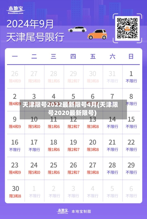天津限号2022最新限号4月(天津限号2020最新限号)