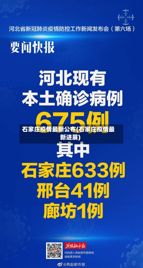 石家庄疫情最新公布(石家庄疫情最新进展)