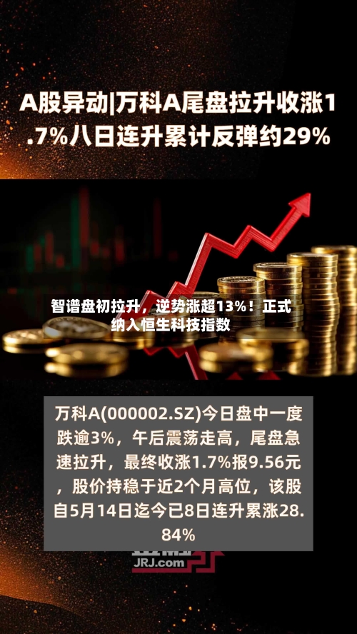 智谱盘初拉升	，逆势涨超13%！正式纳入恒生科技指数-第2张图片