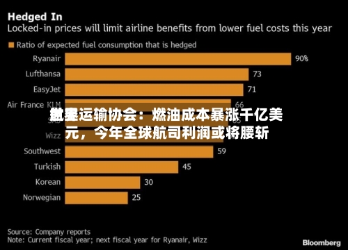 世界航空运输协会：燃油成本暴涨千亿美元，今年全球航司利润或将腰斩-第2张图片