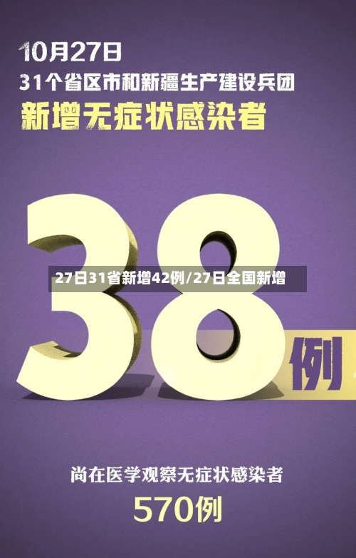 27日31省新增42例/27日全国新增-第2张图片