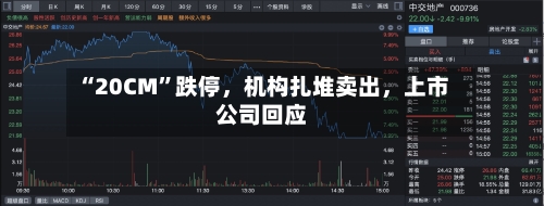“20CM”跌停，机构扎堆卖出	，上市公司回应-第3张图片