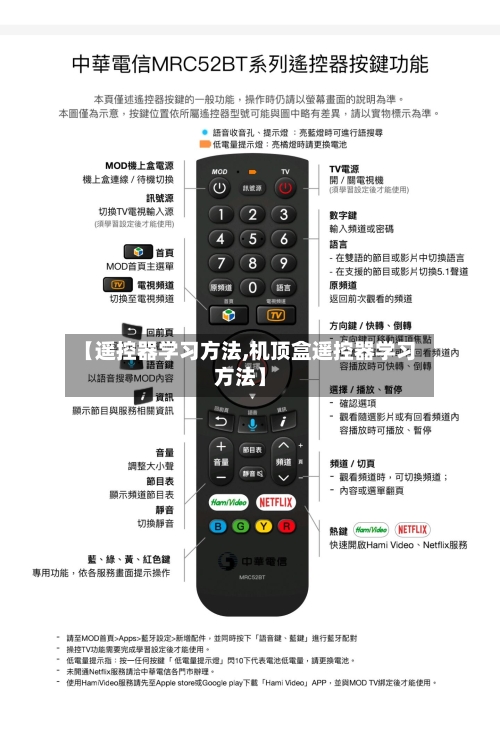 【遥控器学习方法,机顶盒遥控器学习方法】-第2张图片