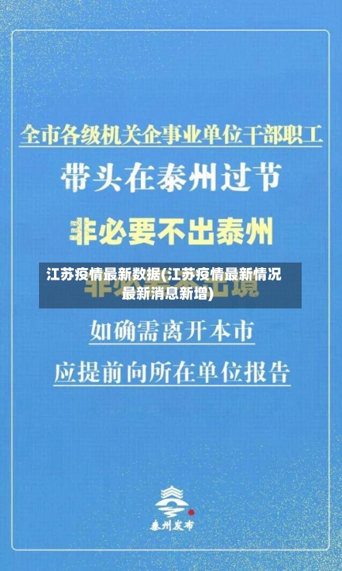 江苏疫情最新数据(江苏疫情最新情况最新消息新增)
