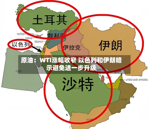 原油：WTI涨幅收窄 以色列和伊朗暗示避免进一步升级-第2张图片