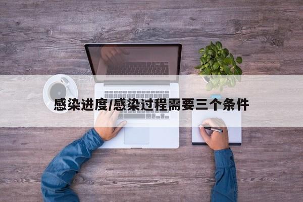 感染进度/感染过程需要三个条件